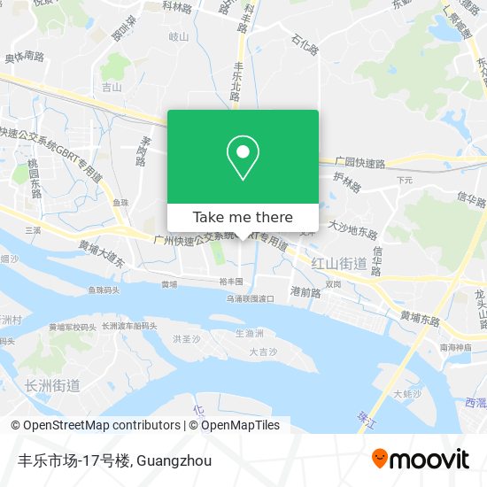 丰乐市场-17号楼 map
