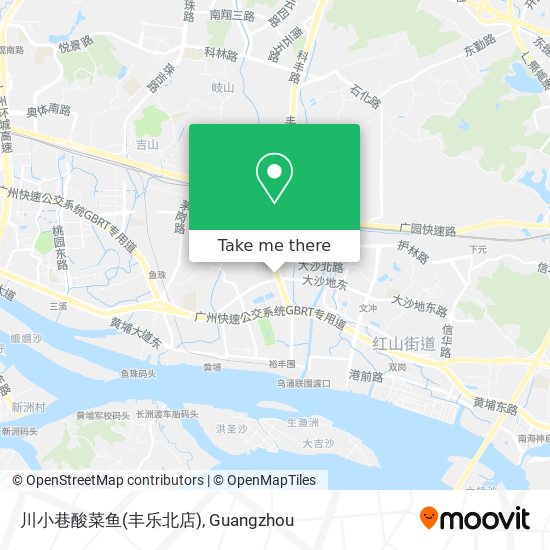 川小巷酸菜鱼(丰乐北店) map