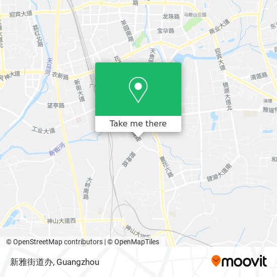 新雅街道办 map