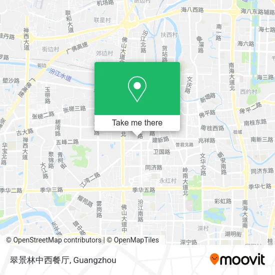 翠景林中西餐厅 map