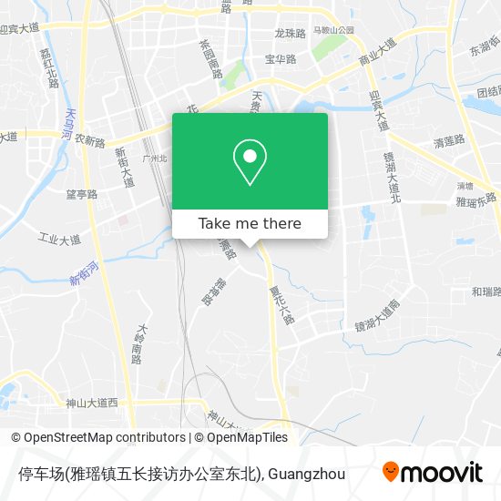 停车场(雅瑶镇五长接访办公室东北) map