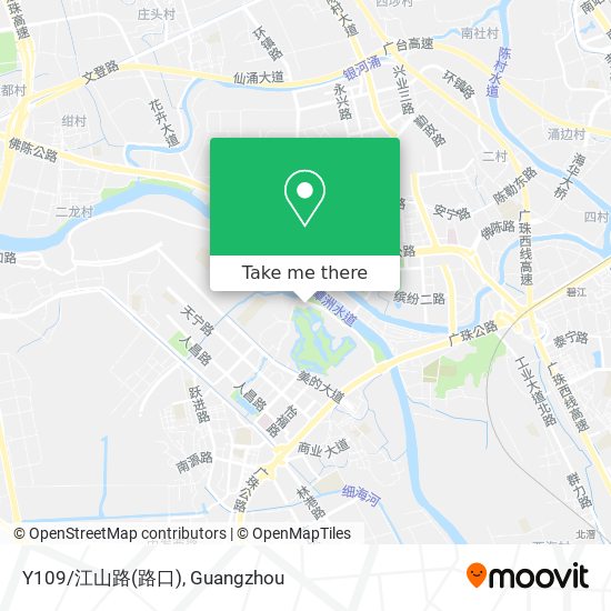 Y109/江山路(路口) map
