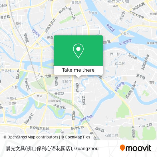 晨光文具(佛山保利心语花园店) map
