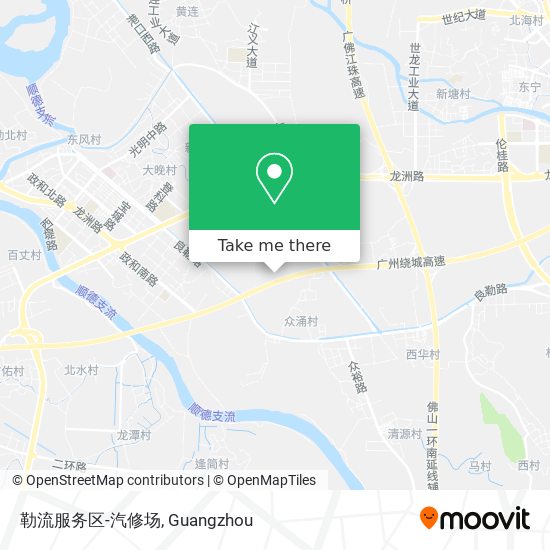 勒流服务区-汽修场 map