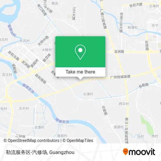 勒流服务区-汽修场 map