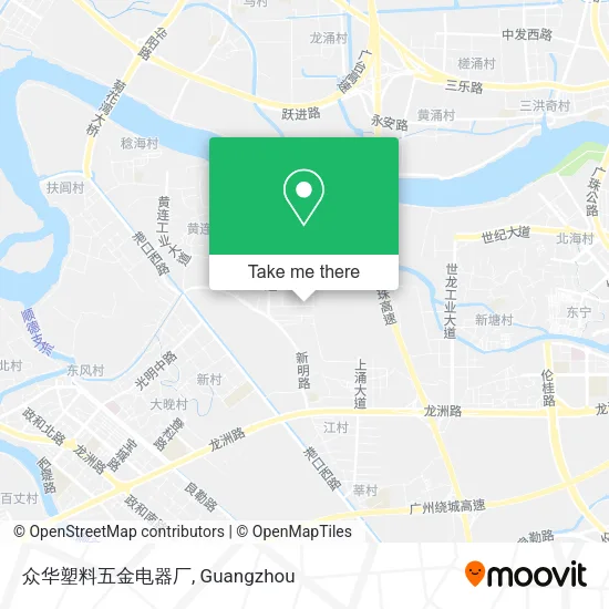 众华塑料五金电器厂 map