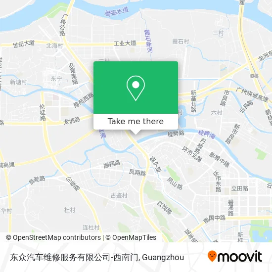 东众汽车维修服务有限公司-西南门 map