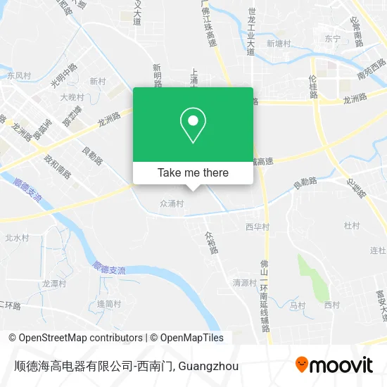 顺德海高电器有限公司-西南门 map