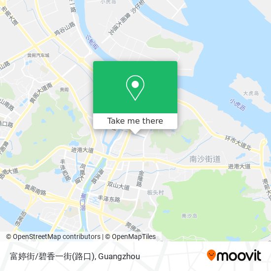 富婷街/碧香一街(路口) map