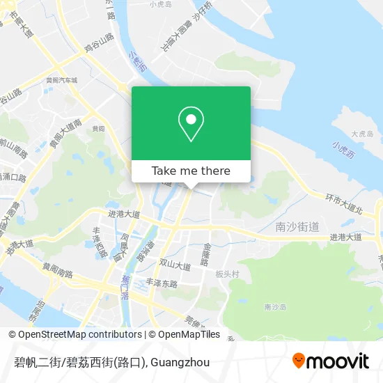 碧帆二街/碧荔西街(路口) map