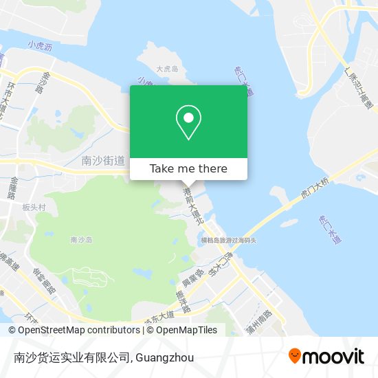 南沙货运实业有限公司 map