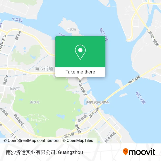南沙货运实业有限公司 map