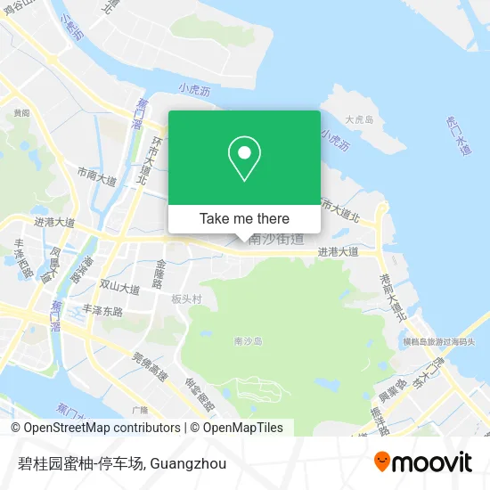 碧桂园蜜柚-停车场 map