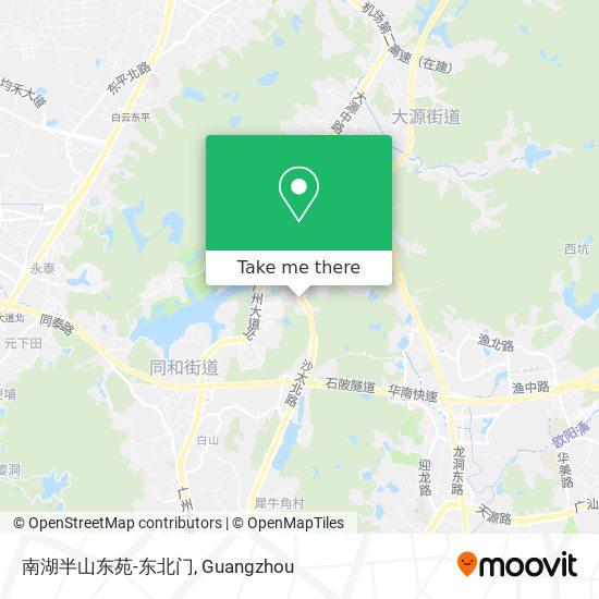 南湖半山东苑-东北门 map