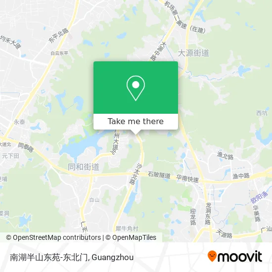 南湖半山东苑-东北门 map