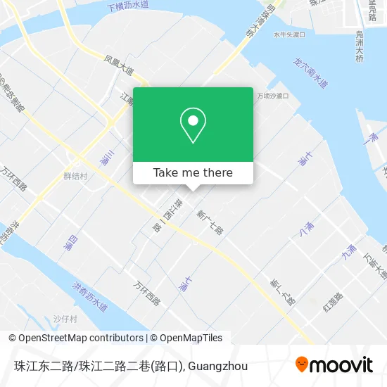 珠江东二路/珠江二路二巷(路口) map