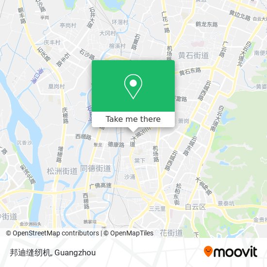 邦迪缝纫机 map