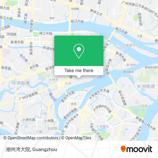 潮州湾大院 map