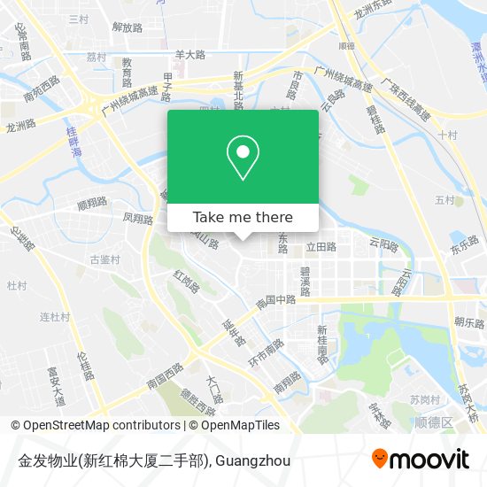 金发物业(新红棉大厦二手部) map
