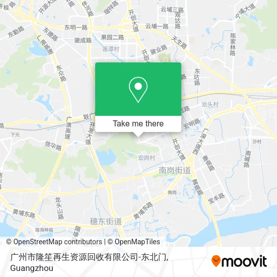 广州市隆笙再生资源回收有限公司-东北门 map