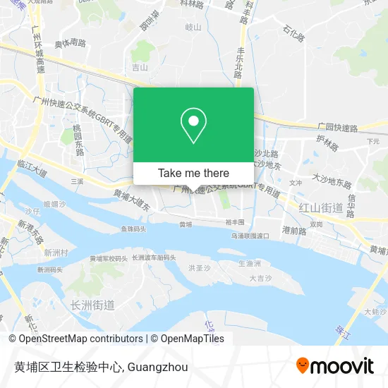 黄埔区卫生检验中心 map