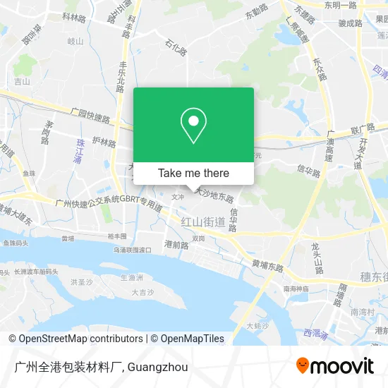 广州全港包装材料厂 map