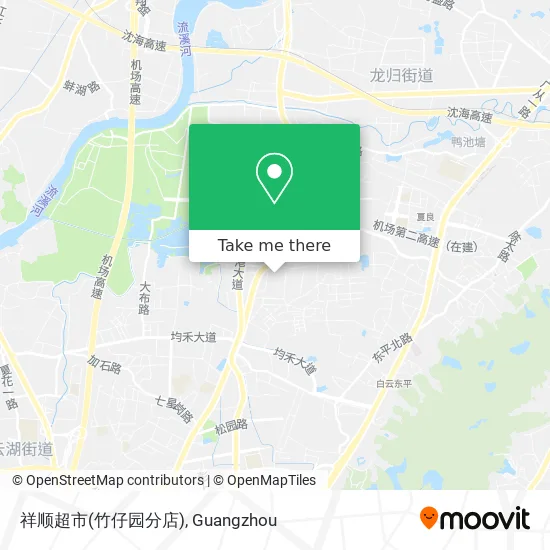 祥顺超市(竹仔园分店) map