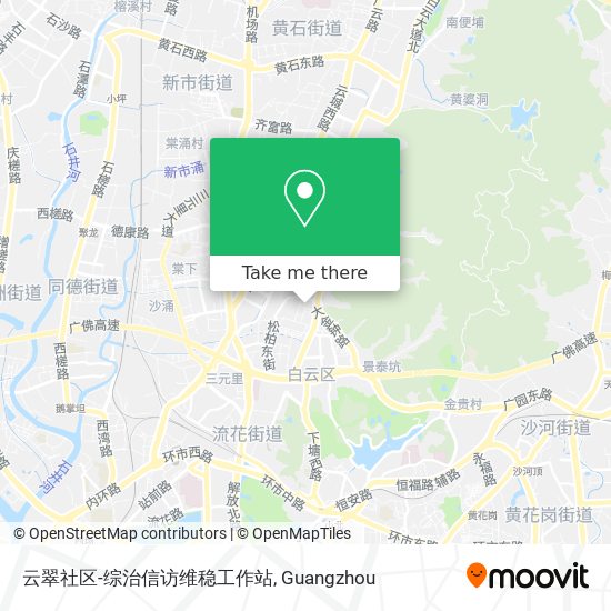 云翠社区-综治信访维稳工作站 map
