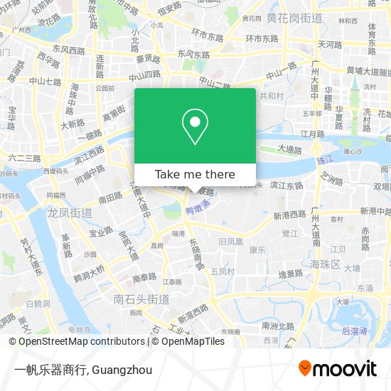 一帆乐器商行 map