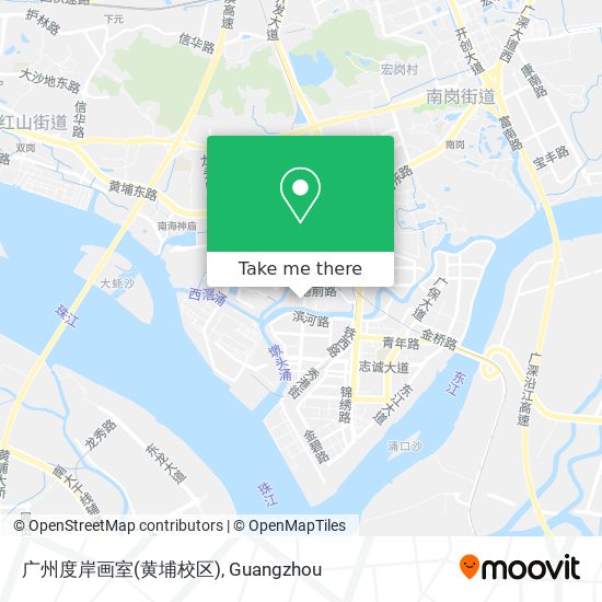 广州度岸画室(黄埔校区) map