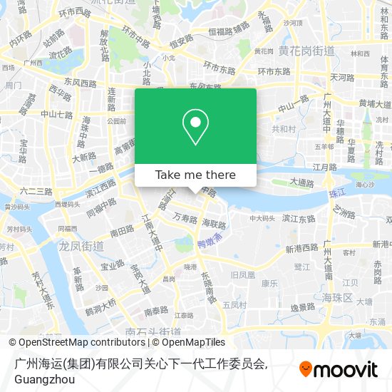 广州海运(集团)有限公司关心下一代工作委员会 map