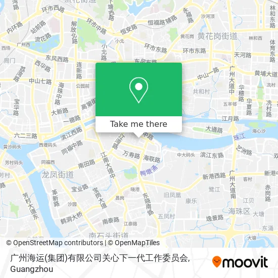 广州海运(集团)有限公司关心下一代工作委员会 map