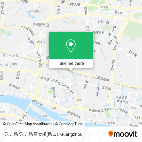 珠吉路/珠吉路高架桥(路口) map