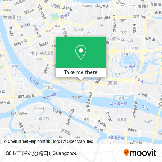 S81/三滘立交(路口) map
