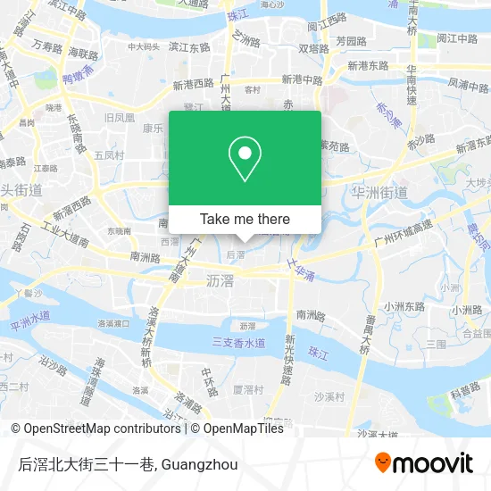 后滘北大街三十一巷 map