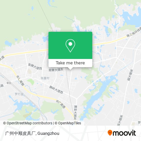 广州中顺皮具厂 map