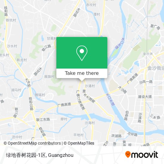 绿地香树花园-1区 map