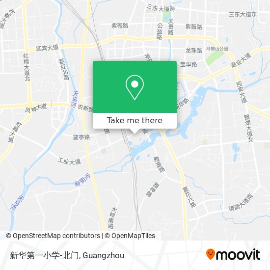 新华第一小学-北门 map