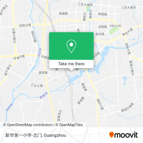 新华第一小学-北门 map