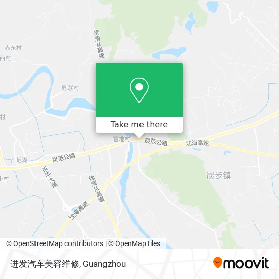 进发汽车美容维修 map