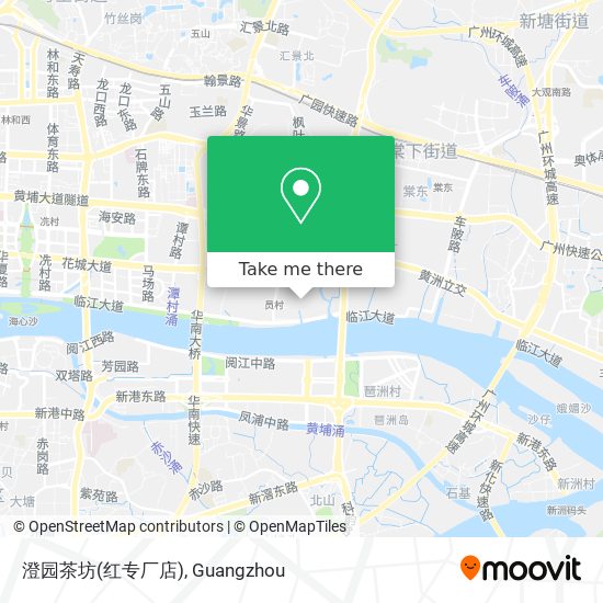 澄园茶坊(红专厂店) map