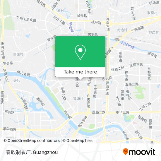 春欣制衣厂 map