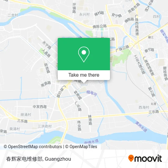 春辉家电维修部 map