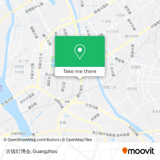 古镇灯博会 map