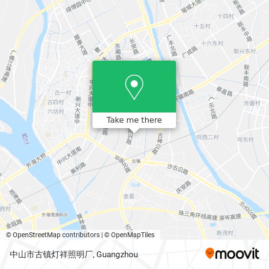 中山市古镇灯祥照明厂 map
