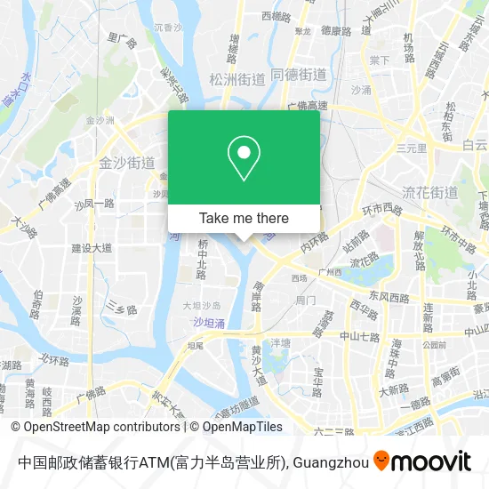 中国邮政储蓄银行ATM(富力半岛营业所) map