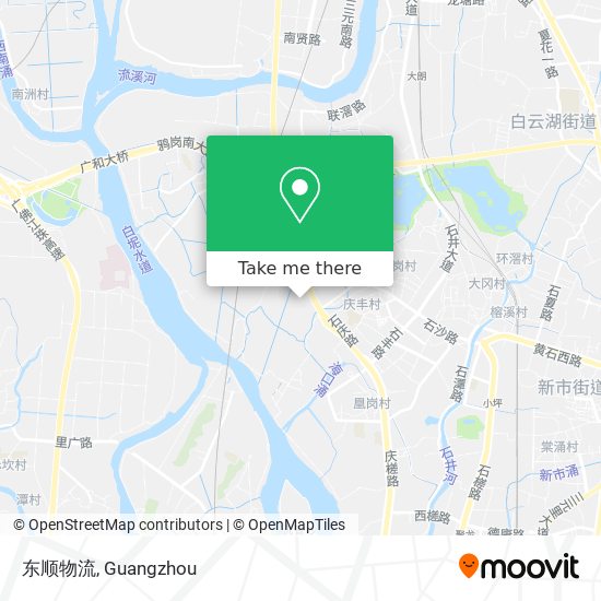 东顺物流 map