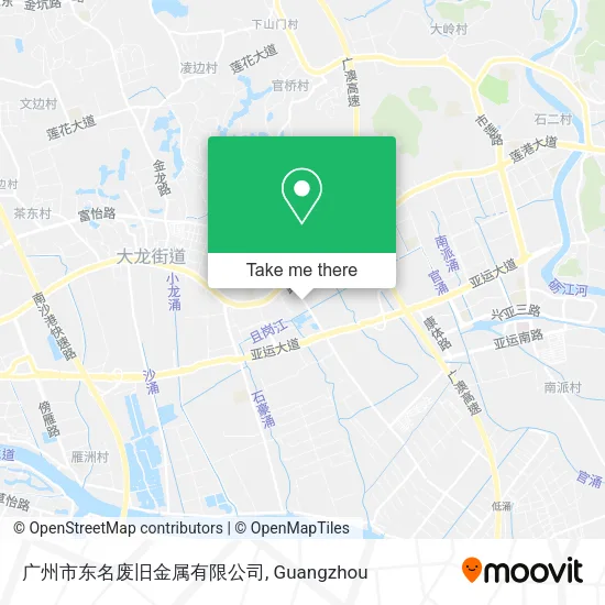 广州市东名废旧金属有限公司 map