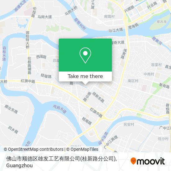 佛山市顺德区雄发工艺有限公司(桂新路分公司) map