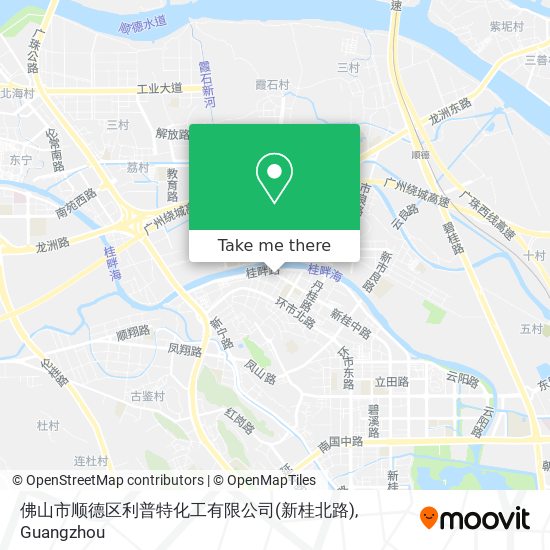 佛山市顺德区利普特化工有限公司(新桂北路) map